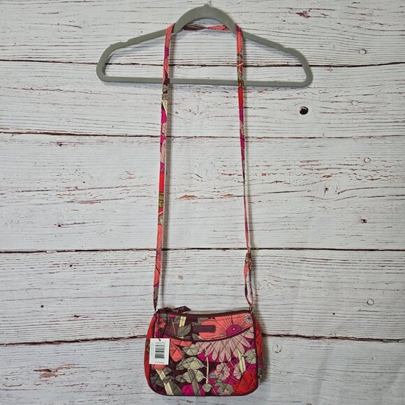 #220 Vera Bradley Little Crossbody – Bohemian Blooms – NWT - Picture 2 of 9